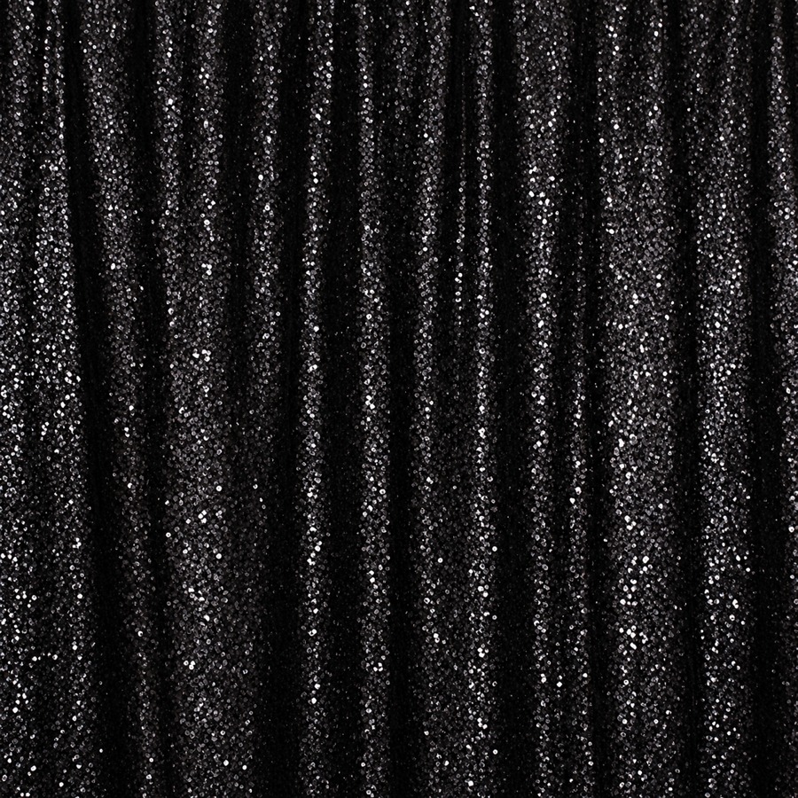 Black sequin backdrop texture